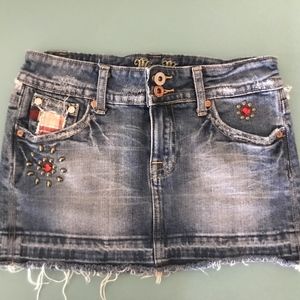 Denim skirt